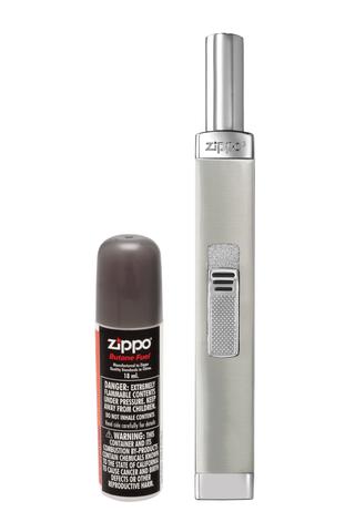 Zippo Chrome Candle Lighter with Butane Canister -