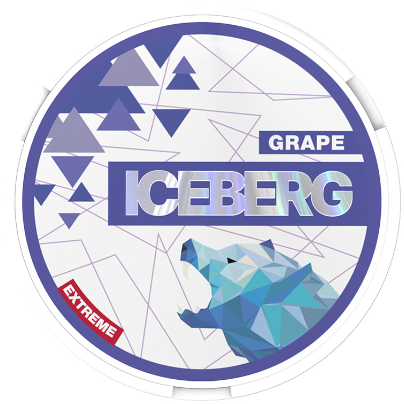Iceberg Nicotine Pouches - Grape 35MG -
