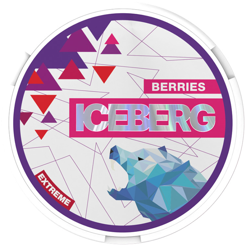 Iceberg Nicotine Pouches - Berries 35MG -