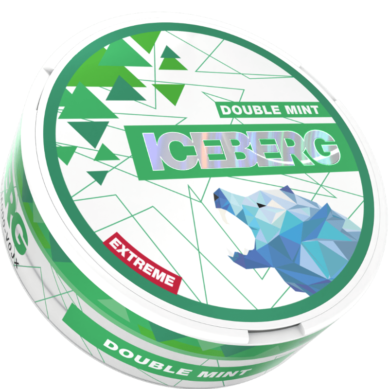 Iceberg Nicotine Pouches - Double Mint 35MG -