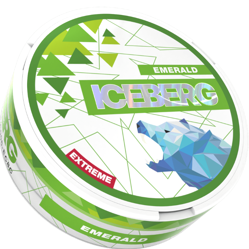 Iceberg Nicotine Pouches - Emerald 35MG -