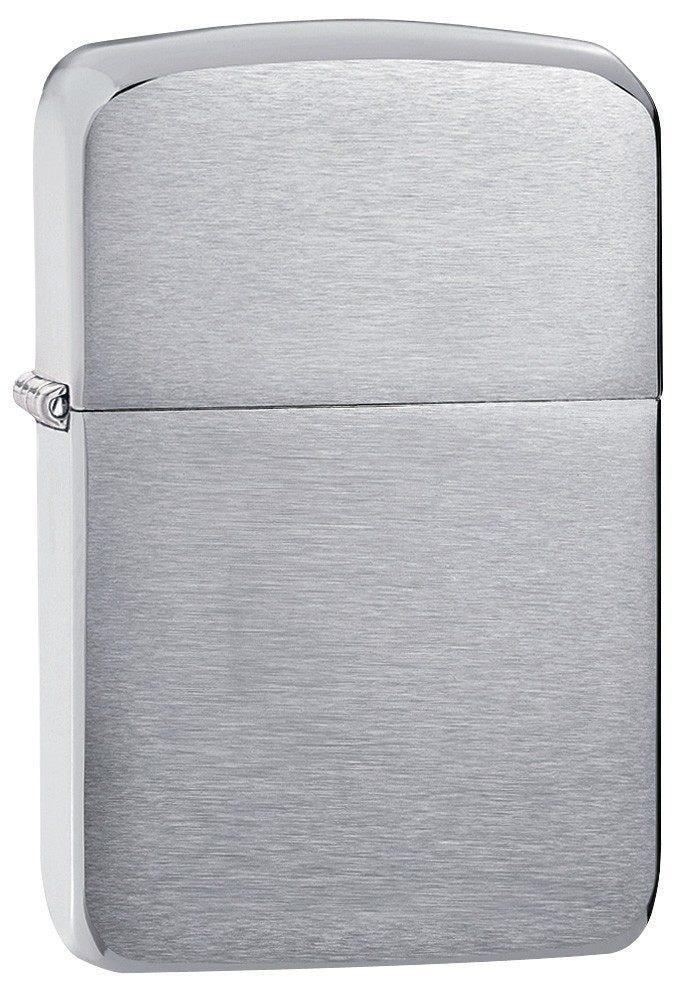 Zippo Lighter - 1941 Replica Brushed Chrome -