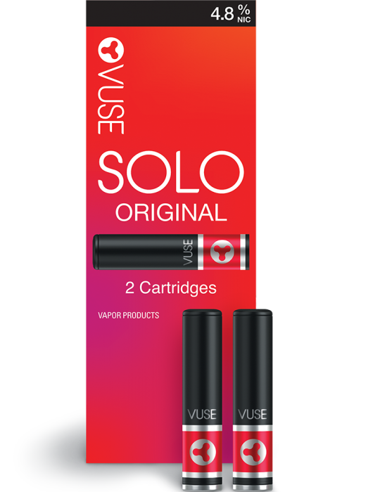 Vuse Solo Cartridges - 2 Pack -