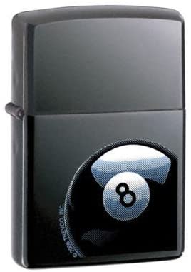 Zippo Lighter - 8 Ball Corner Pocket -