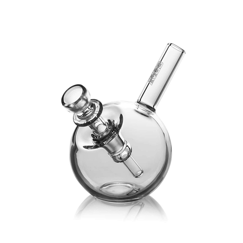 Grav Spherical Pocket Bubbler - Clear