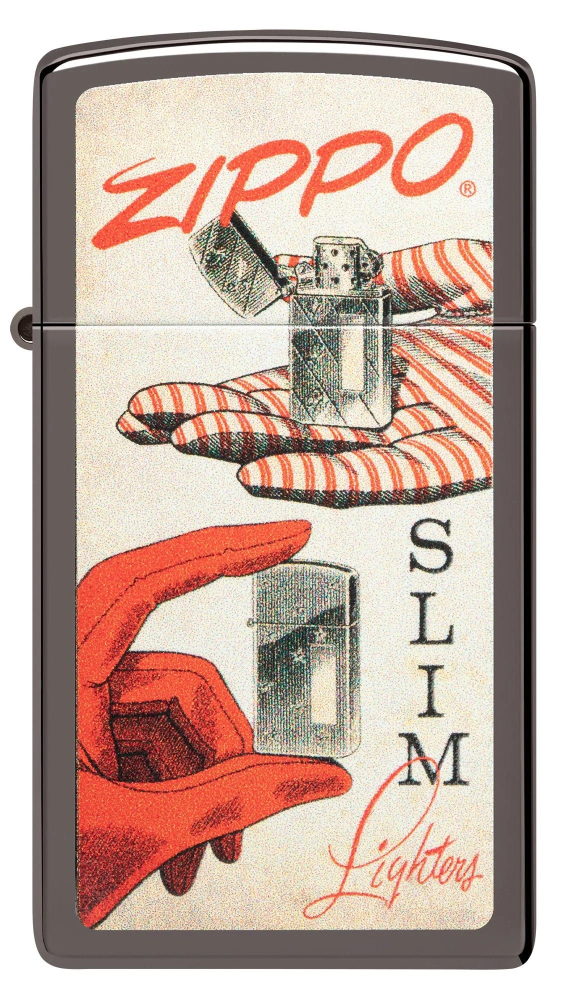 Zippo Lighter - 1950's "Zippo Slim Lighters" -