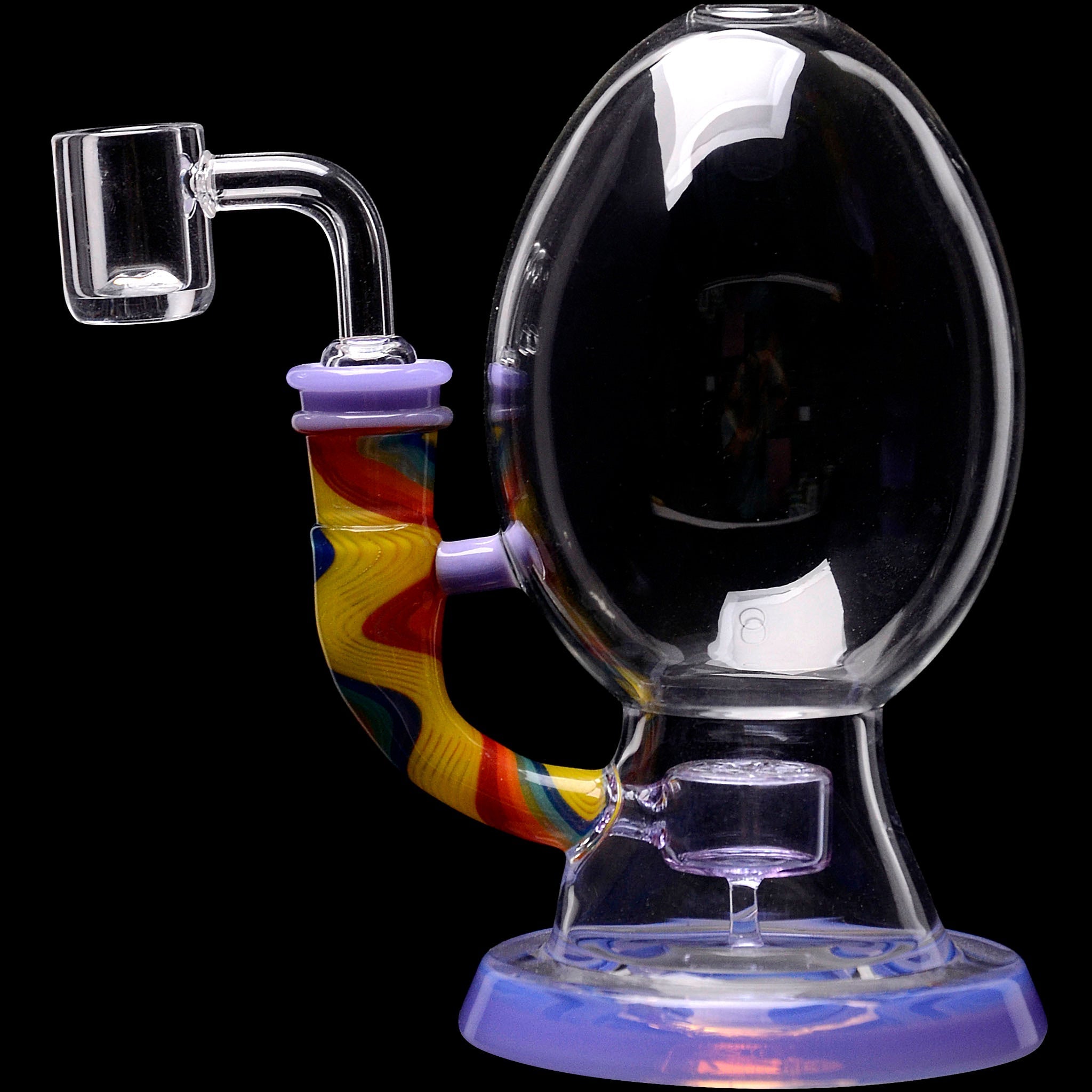 Calibear Wig Wag Flower Of Life Percolator Egg Rig -