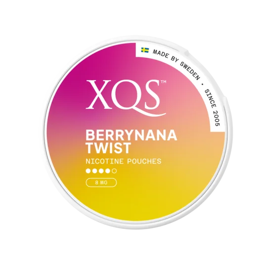 XQS Nicotine Pouches Berrynana Twist - 8MG -