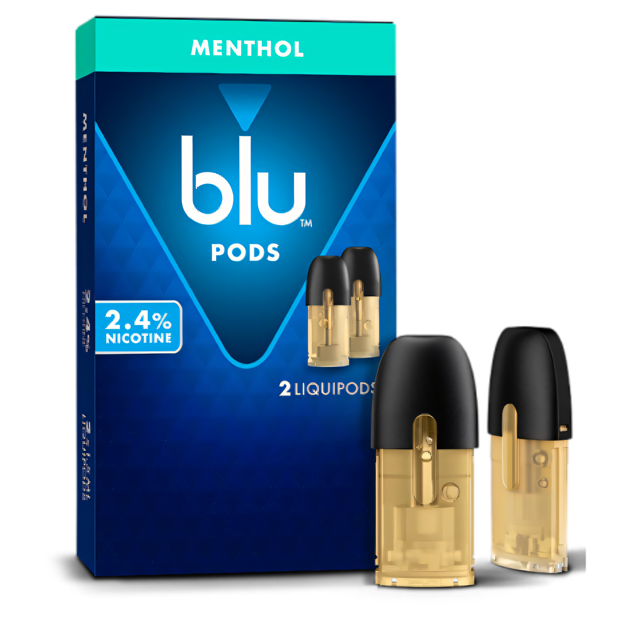 Blu Pods Menthol 2.4% - 2 Pack -