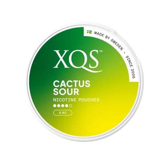 XQS Nicotine Pouches Cactus Sour - 8MG -