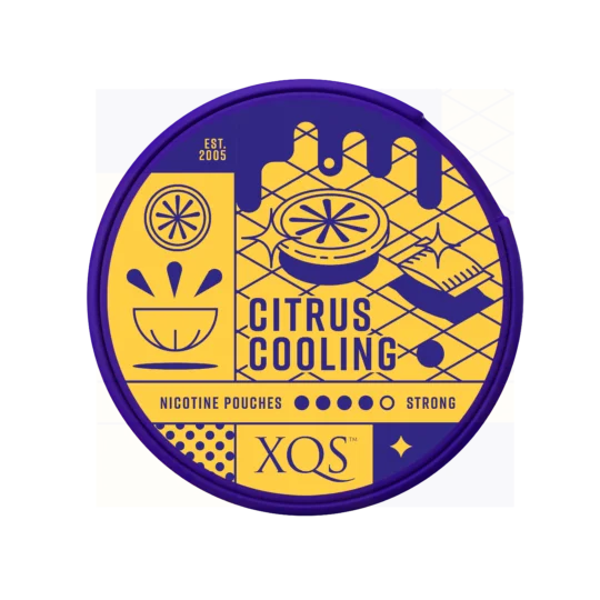 XQS Nicotine Pouches Citrus Cooling - 8MG -