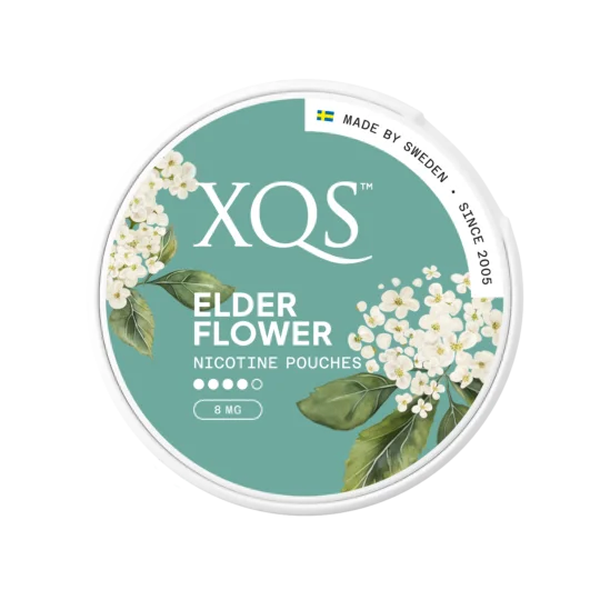 XQS Nicotine Pouches Elder Flower - 8MG -