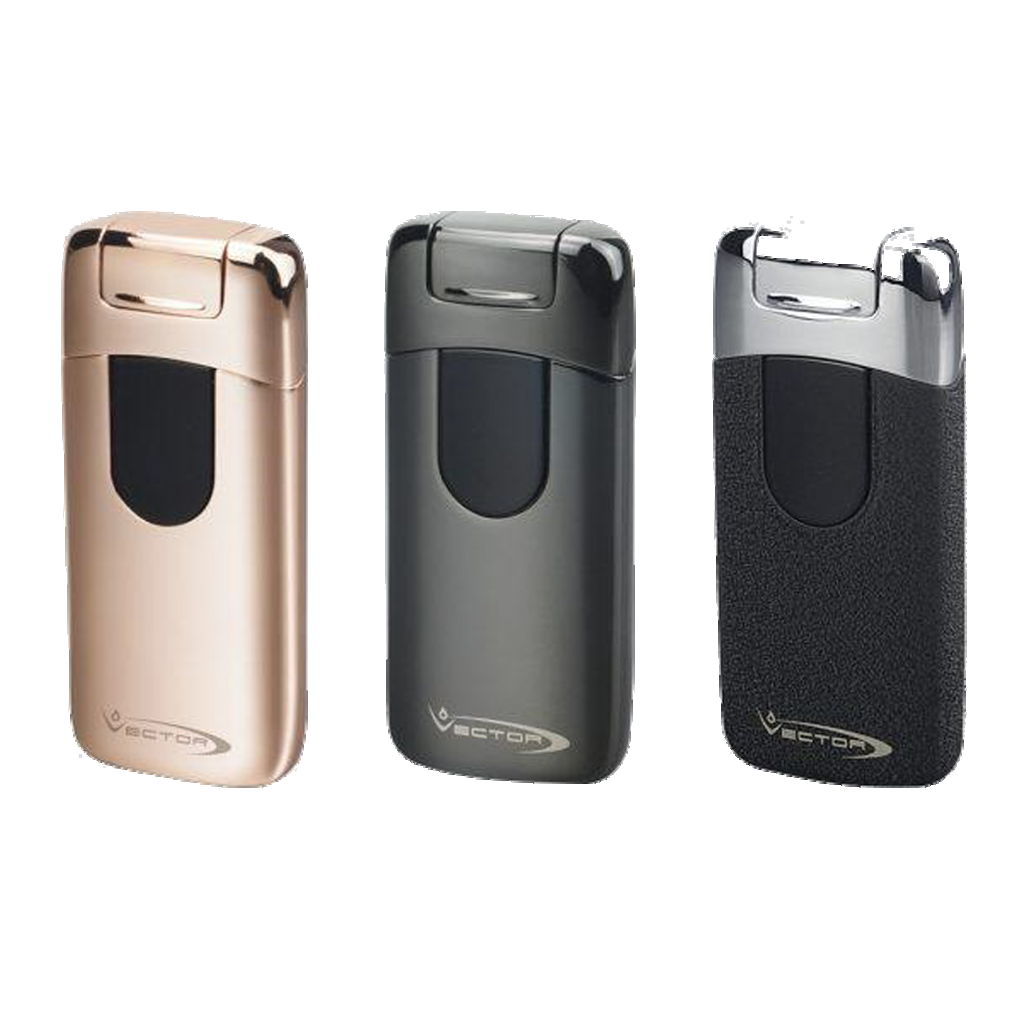 Vector Electron Electric Double Arc Flame Lighter -