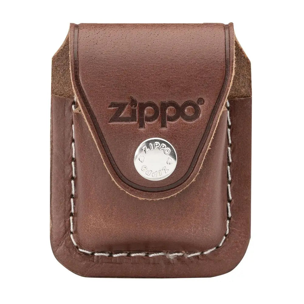 Zippo Brown Lighter Pouch with Clip -