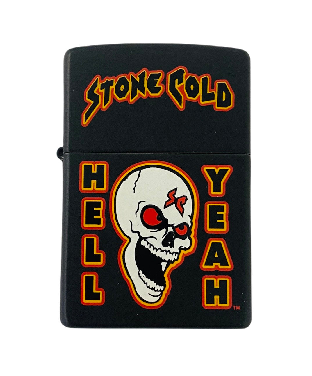 Zippo Lighter - 2000 WWF Stone Cold "Hell Yeah" -