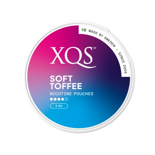 XQS Nicotine Pouches Soft Toffee - 8MG -