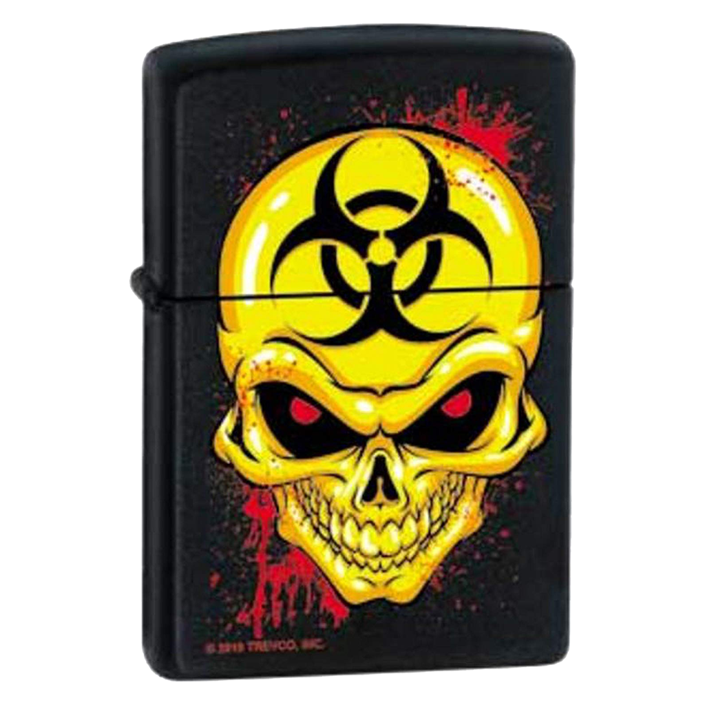 Zippo Lighter - Biohazard Skull -