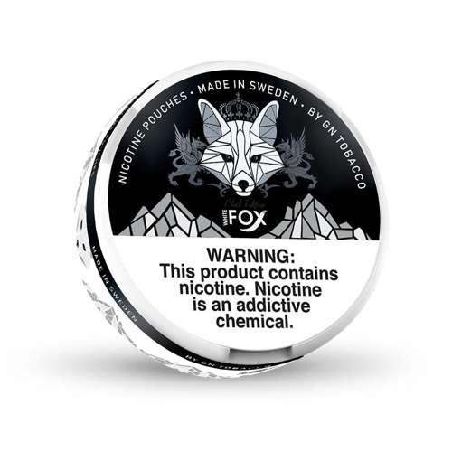 White Fox Nicotine Pouches Black Edition 22.5mg - 5 Pack