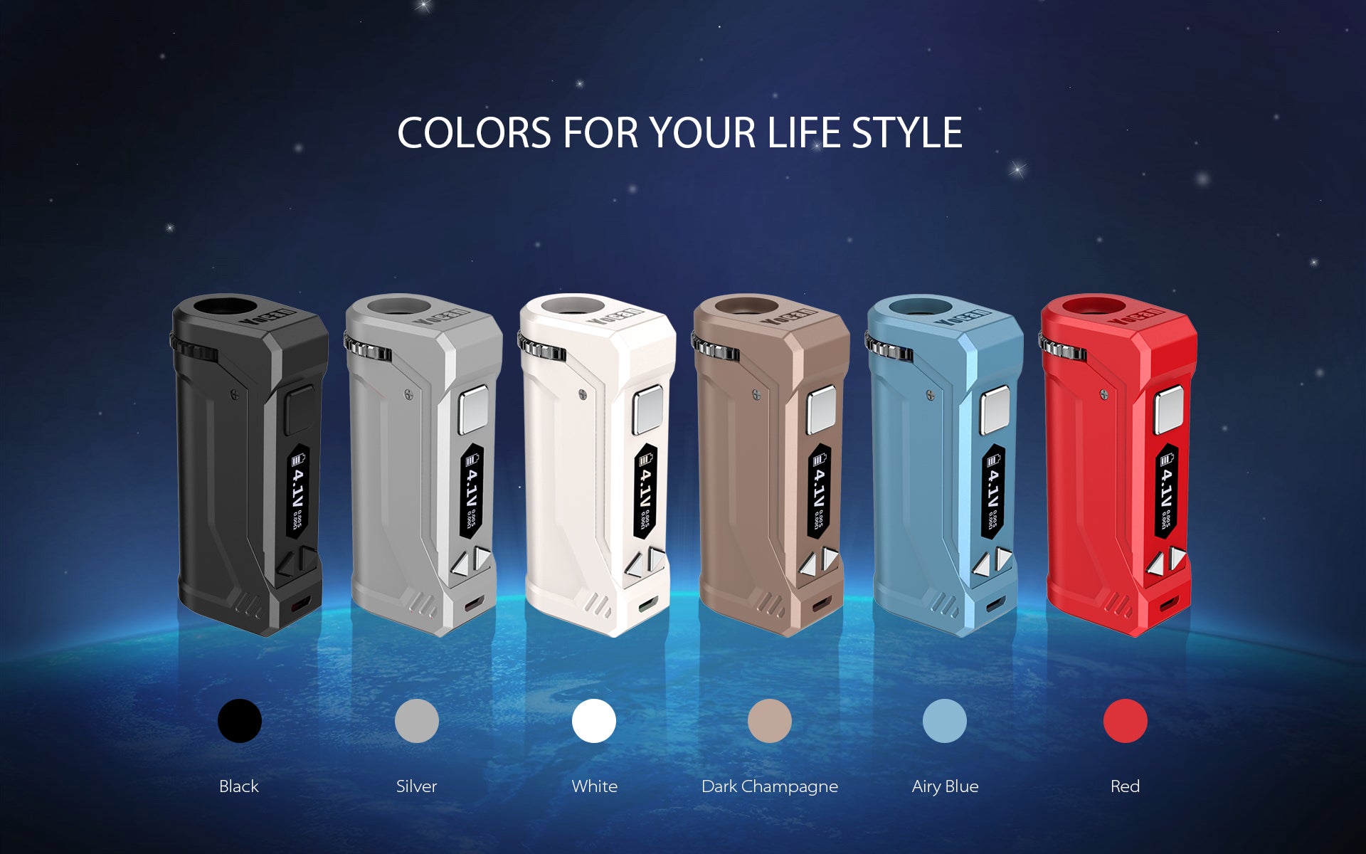 Yocan UNI Pro - Color for your lifestyle