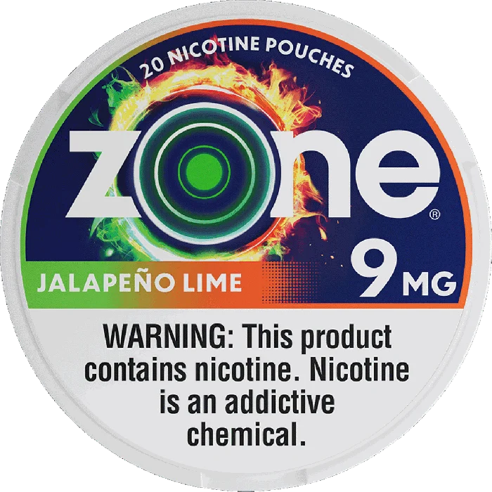 Zone Nicotine Pouches Jalapeno Lime - 5 Pack -