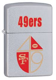 Zippo Lighter - 2018 NFL Retro San Francisco 49ers -