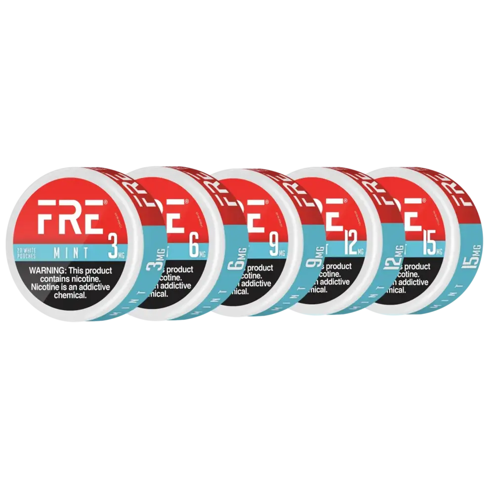 Fre Nicotine Pouches Mint - 5 Pack -