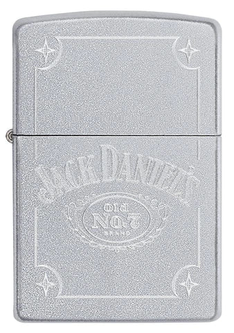 Zippo Lighter - Jack Daniel's Old No. 7 Chrome -