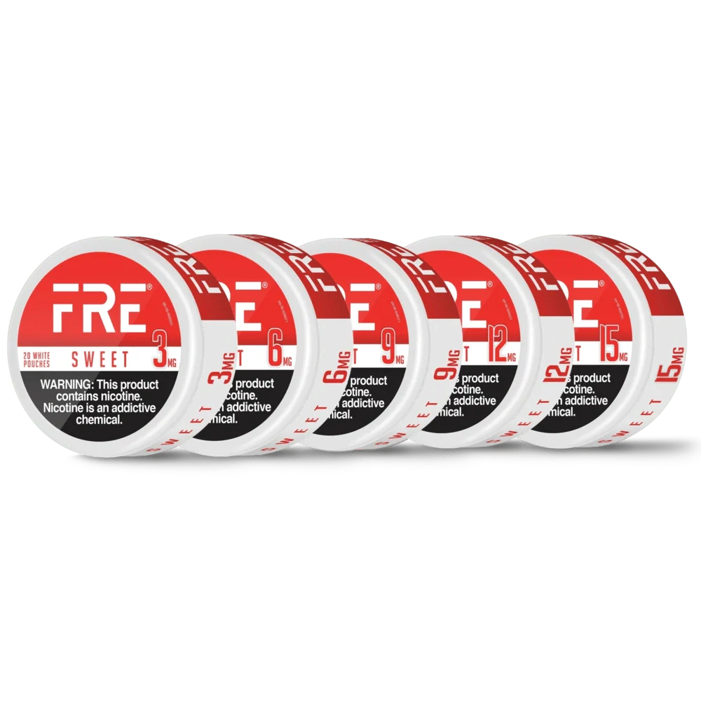 Fre Nicotine Pouches Sweet - 5 Pack -