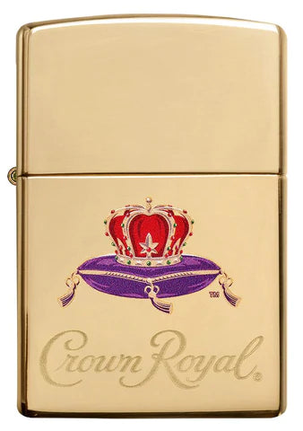 Zippo Lighter - Crowned Crown Royal -
