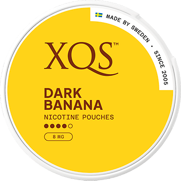 XQS Nicotine Pouches Dark Banana - 8MG -